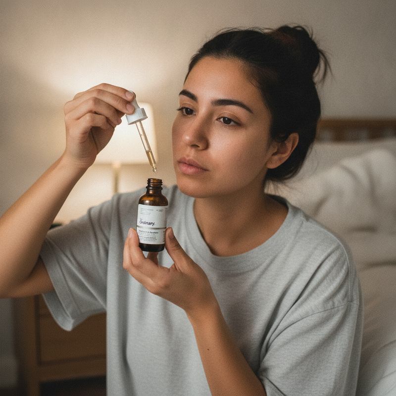 Retinol rutina nocturna