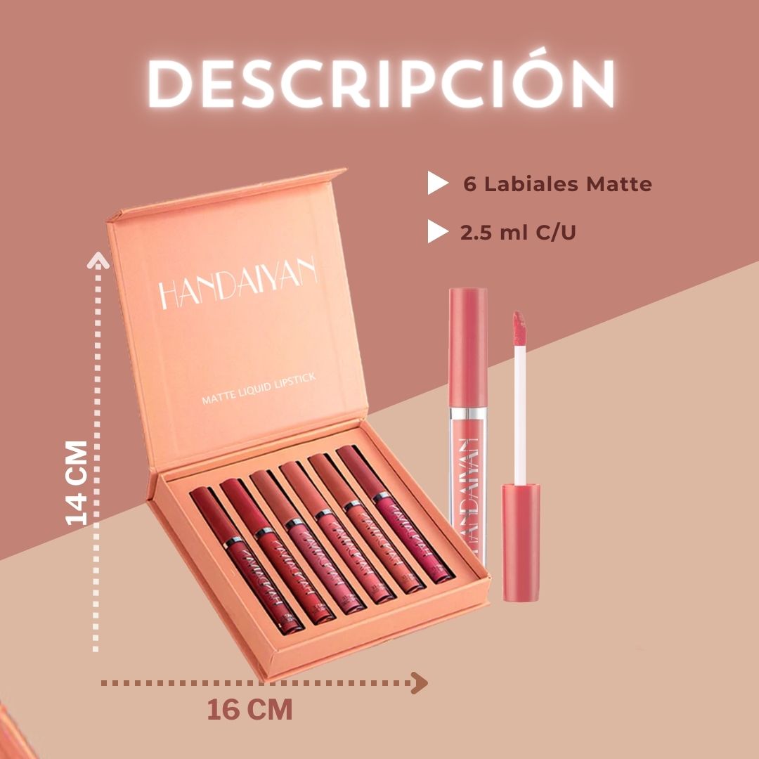 Six Pack Labiales Mate