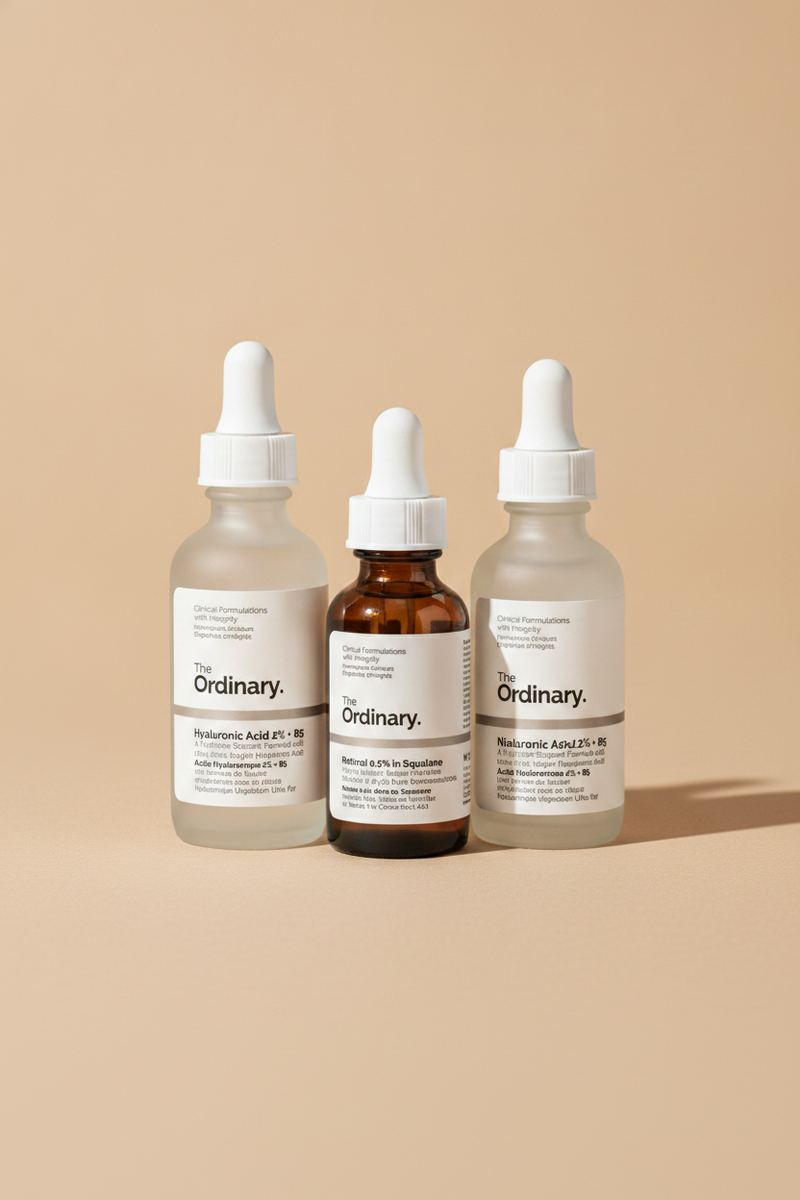 Combo Skincare - Acido Hialuronico + Retinol + Niacinamida